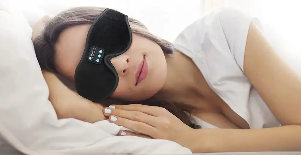 sovemaske med bluetooth asmr