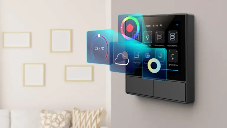 sonoff smart screen smart touchscreen skærm touch skærm til smart home